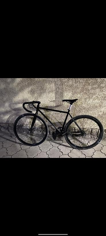 велосипед с мотором: Фикс-байк/синглспид городской - Рама: стальная, классическая — 1