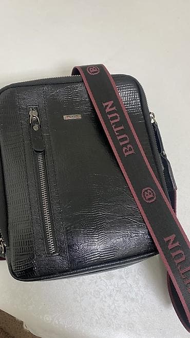 psn network: Классическая сумка, Butun, Турция, Материал: Натуральная кожа, Регулируемый ремень, Мужские, Новый — 1