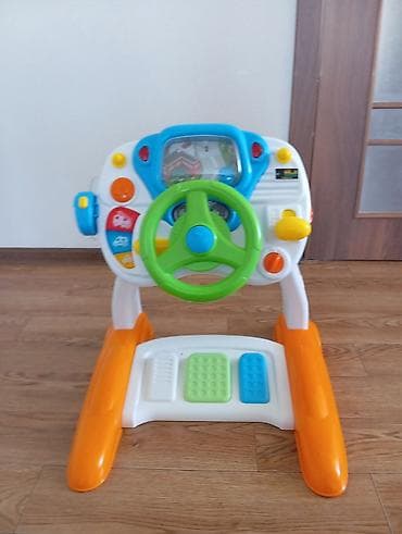 напалчик для игры: Детский интерактивный игровой центр «Автосимулятор» - Яркая панель с — 3