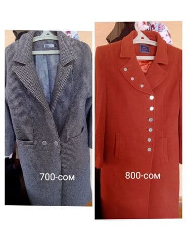 теплое платье с длинным рукавом: Деми пальто — 1