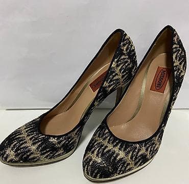 Туфли "Missoni" original размер 37, высота каблука 11 см. Без коробки — 4