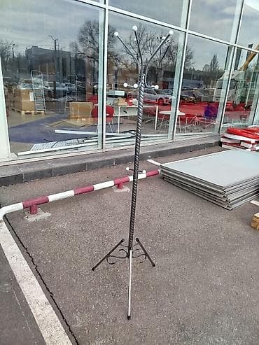 Вешалки: Вешалка напольная из металла
местного производства — 2