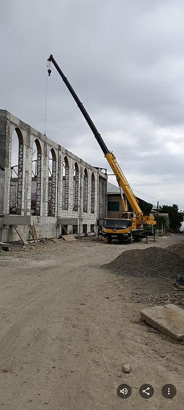 автотокран 25 т: Стрела 40 м, 25 т — 6