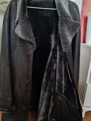 Куртки: Мужская куртка, 7XL, H&M, Б/у, цвет - Коричневый, Самовывоз — 5