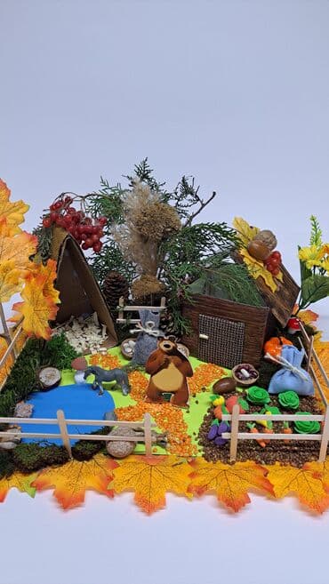 восточные формы: Осенние декоративные композиции ручной работы от 700с и выше - — 2