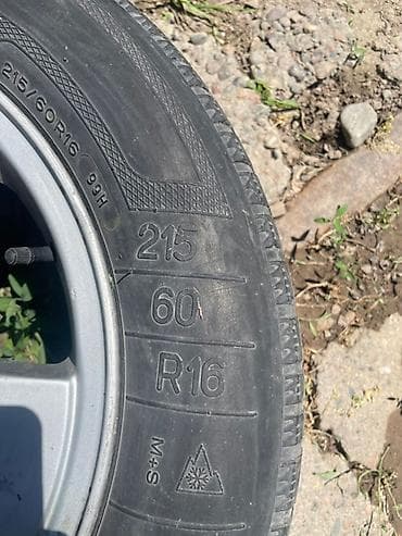 16 lt: Колеса в сборе 215 / 60 / R 16, Зима, 1 шт, Литые, отверстий - 5 — 2