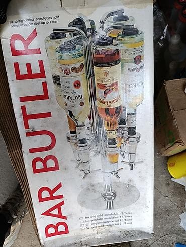 Бизнес үчүн климаттык жабдуулар: Настольный диспенсер для алкогольных напитков BAR BUTLER - lalafo.kg да — 4 Бизнес үчүн климаттык жабдуулар: Настольный диспенсер для алкогольных напитков BAR BUTLER - — 4