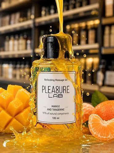 Масло-Афродизиак Pleasure Lab Освежающее манго и мандарин 100 мл