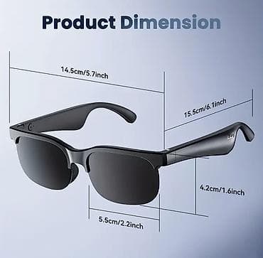 Чачка арналган аксессуарлар: Күндөн коргоочу көз айнектер көз айнек, Унисекс, Полярдык линзалар, Жаңы — 2