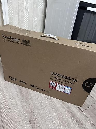подголовники с монитором: Монитор, ViewSonic, LED, 26" - 27" — 2