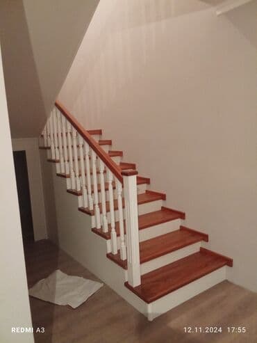 шабашные расценки на строительные работы рядом просп жибек жолу бишкек: Лестница жасалат кара жыгач. сосна .шпонированный фанера .коленное — 21