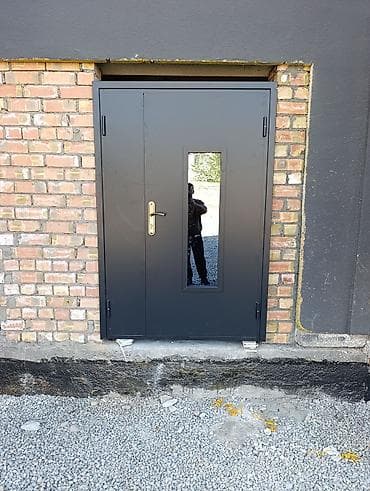 Накладки для дверей: Металлическая дверь на заказ, Для частного дома, Двухстворчатая, Стальная — 9