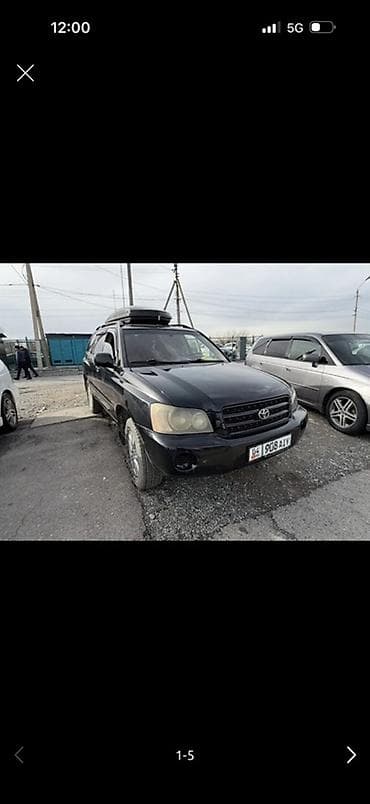 Транспорт: Toyota Highlander: 2005 г., 2.4 л, Автомат, Газ, Кроссовер — 2