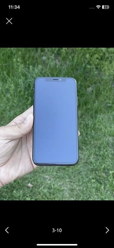 iphone 7s plus: IPhone X, Б/у, 256 ГБ, Black Titanium, 100 % — 3