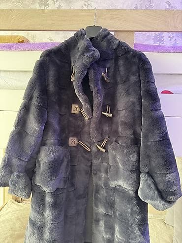 эко шуба: Шуба, По колено, Китай, M — 5