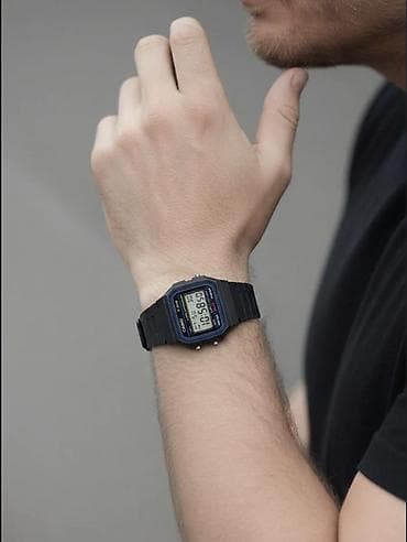 mi band 8: Цифровые наручные часы CASIO F‑91W - Классический прямоугольный — 1