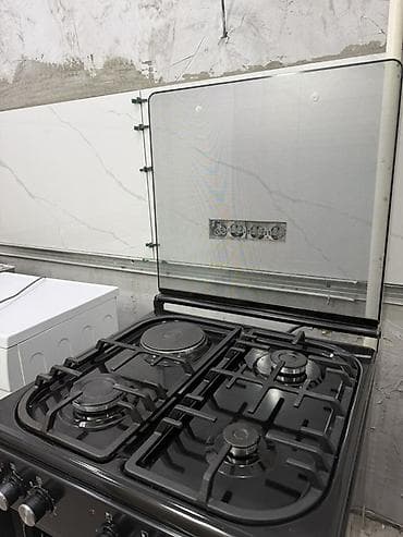 Компрессоры: Плита газо-электрическая (комбинированная) Elletto, цвет черный. - — 8