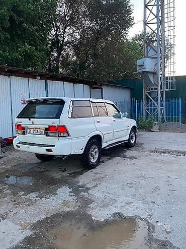 субаро б 5: Ssangyong Musso: 2001 г., 2.9 л, Автомат, Дизель, Внедорожник — 2