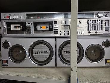 динамик пионер: Ретро магнитола/бумбокс Toshiba BomBeat WX-1 (модель RT-S983) — 1