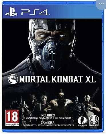 Техника и электроника: Игры для PlayStation 4 (диски в коробках): 1) Mortal Kombat XL (PS4) — 1