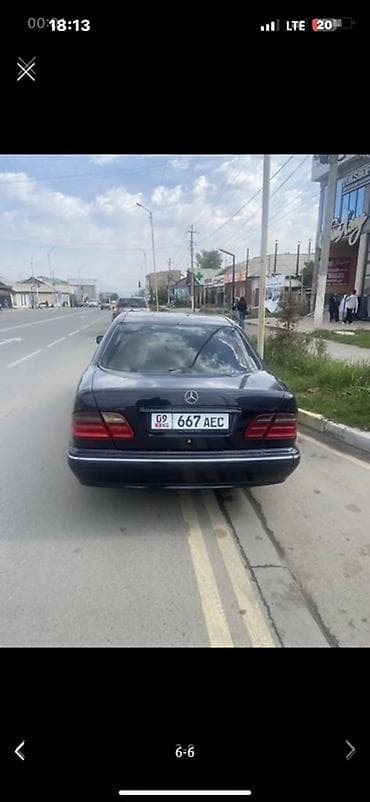 авто рынык бишкек: Mercedes-Benz E-Class: 2002 г., 2.6 л, Автомат, Бензин, Седан — 6
