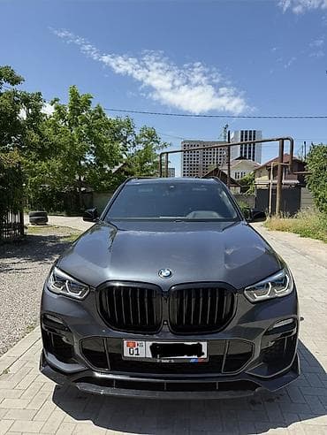 обвес g05: Комплект BMW, 2019 г., цвет - Синий, Б/у — 6