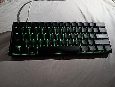 клавиатуры механические с подсветкой: Клавиатура, Механическая, Проводное подключение, Размер: 60% — 1