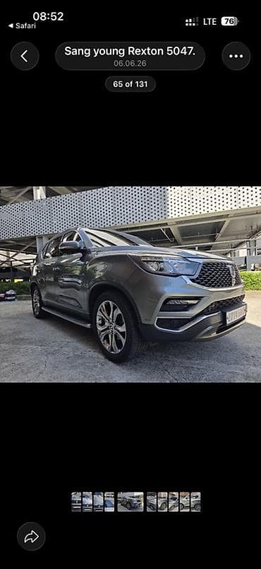 фуры вольво тягачи: Ssangyong Rexton: 2020 г., 2.2 л, Автомат, Дизель, Внедорожник — 2