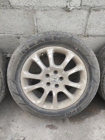 шины бишкек дордой цены: Колеса в сборе 225 / R 18, Лето, Б/у, Комплект, Литые, отверстий - 5 — 2