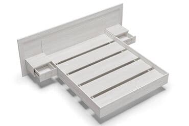 спальный гарнитур адель: Спальный гарнитур, Новый, Двуспальная кровать, Комод, Тумба, В рассрочку, Бесплатная доставка — 3