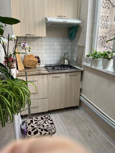 квартира продажа ош: 1 комната, 35 м², 105 серия, 4 этаж, Косметический ремонт — 3