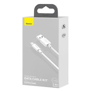 e96a hoco: Набор кабелей Baseus Simple Wisdom Data Cable Kit - Тип: USB-A — — 1