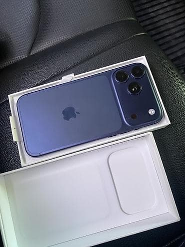 IPhone 17 Pro Max, Б/у, 256 ГБ, Синий, Коробка, 100 % at lalafo.kg IPhone 17 Pro Max, Б/у, 256 ГБ, Синий, Коробка, 100 %