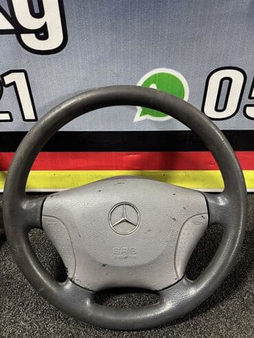 автозапчасти бишкек дордой: Руль Mercedes-Benz 1995 г., Колдонулган, Оригинал, Германия — 3