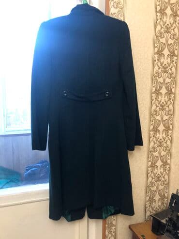 Ковролин: Пальто демесезонное р 44-46 темно зеленное пр воСША Кашемировое lalafo.kg да — 2 Ковролин: Пальто демесезонное р 44-46 темно зеленное пр воСША Кашемировое — 2