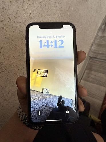 IPhone 11, Б/у, 64 ГБ, Черный, Коробка, 74 %