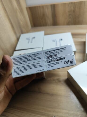 аирподс оригинал цена бишкек: Вкладыши, Apple, Новый, Беспроводные (Bluetooth), Классические — 4