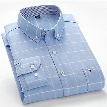 рубашка лен мужская: Оксфорд! Безупречный выбор +мужские классические рубашки из ткани — 7