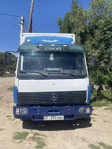 кант грузовой: Грузовой фургон Mercedes-Benz (бескапотная кабина) с изотермическим — 4