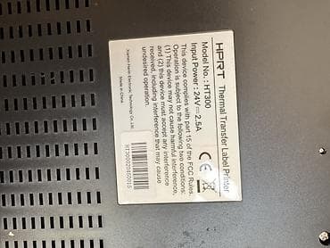 uv printer: Термопринтер этикеток HPRT - Тип: настольный термопринтер прямой — 2