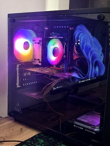 Игровой настольный ПК с подсветкой RGB Состав: - Системный блок в — 3