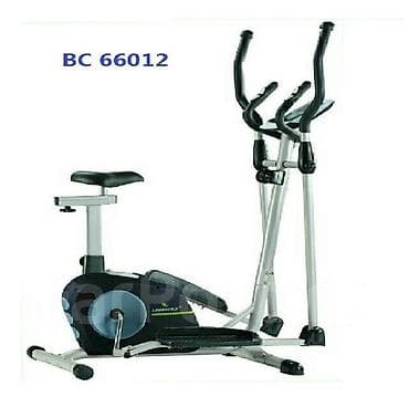 Эллиптический тренажер-велосипед для домашних тренировок. Этот