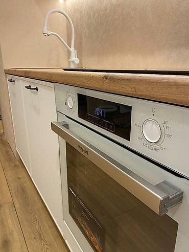 silver kitchen: Кухонный гарнитур в современном стиле с полной встроенной техникой - — 5