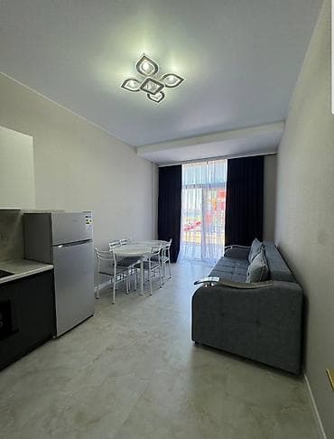 продаю квартиру в чолпон ате: 1 комната, 47 м², 1 этаж, Евроремонт — 2