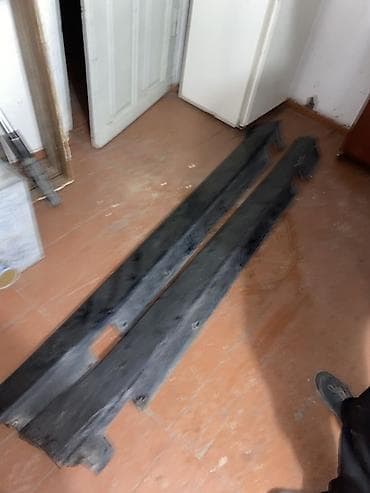 Спойлеры: Наружные накладки порогов BMW, Новый, Оригинал — 2