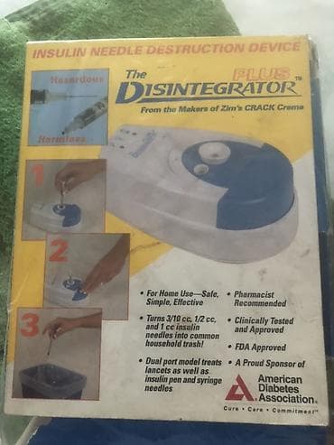 Глюкометры: Уничтожитель инсулиновых игл The Disintegrator Plus Назначение: - — 1
