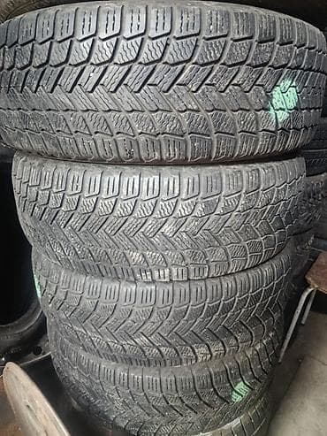 Шины: Шины 215 / 65 / R 16, Зима, Б/у, Комплект, Легковые — 1