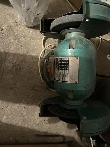 Курулуш степлерлер: Настольный двухсторонний точильный станок (электроточило) — 6