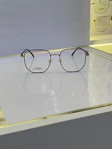 Көз айнектер: Титановая оправа для очков VC-7115B, размер 54□20-145 - Материал — 1