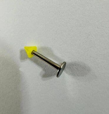 пистолет на пистонах: Пирсинг, длина штанги 8 мм, цена за 1 шт — 4